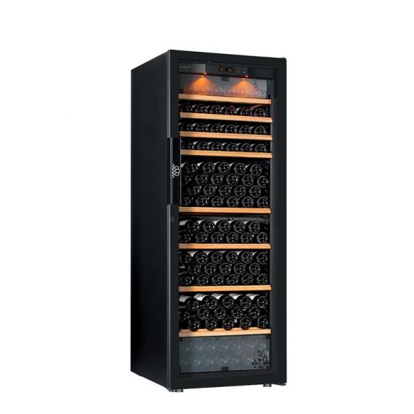 Винный шкаф Eurocave E-Pure-L цвет черный, стеклянная дверь Full glass, стандартная комплектация