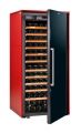 Винный шкаф Eurocave V Collection M цвет красный сатин, дверь Black Piano, максимальная комплектация