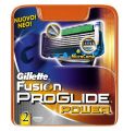 Gillett Fusion Сменные кассеты для бритья ProGlide Power 2 лезвий