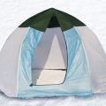 Палатка зимняя 3-х местная с брезентом