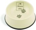 Миска I. P. T. S. My Favorite керамическая с коричневой окантовкой для собак (1,3 л, х22х8,5 см)