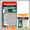Высокопрочный полимерцементный ремонтный раствор - MEGACRET-40