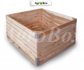 Деревянный контейнер 1200х100х740