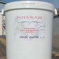 Защитно-декоративное покрытие "Polykam elastic marble"