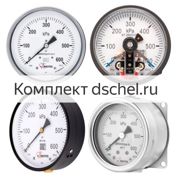 Манометр 0-600 кПа Физтех купить