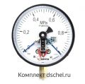 Манометр ДМ2005ф исп V 0-1 МПа кт.1,5 d.160 IP40 M20*1,5 РШ Физтех