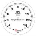 Манометр ДМ2005ф исп V 0-160 кПа кт.1,5 d.160 IP40 M20*1,5 РШ ЭКМ Физтех