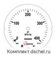 Манометр МП3-Уф 0-400 кгс/см2 кт.1,5 d.100 IP40 М20х1,5 РШ с поверкой