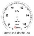 Манометр МТИф 0-100 кПа кт.0,6 d.160 IP54 M20*1,5 РШ УХЛ1 Без корр. точный Физтех