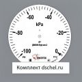 Вакуумметр ДВ8008-ВУф-исп-2 -1...0 кгс/см2 кт.1,0 d.160 IP54 M20*1,5 РШ ВуГл (-1-0 бар)