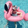 Надувной круг детский Фламинго Беби с сиденьем 100*60 см