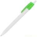 Ручка N2 белая с зеленым