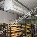 Промышленные холодильные камеры для хранения колбасной продукции