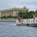 На реке Неве в Санкт-Петербурге ООО «Транснефть – Балтика» провело учения по ликвидации ЧС
