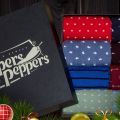 Новогодние скидки на наборы носков от интернет-магазина Flappers Peppers