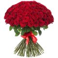 Букет из 51 красной розы 60 см (Red Naomi) № 99