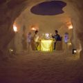 Романтический ужин в соляной пещере