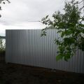 Забор из оцинкованного профнастила, 0,5 мм. от 100 метров