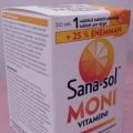 Mультивитамины для всей семьи Sana-Sol Moniitamiini 180 шт.