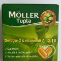 Рыбий жир OMEGA-3 MOLLER TUPLA 60 капсул