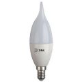 Светодиодная лампа Эра Led smd BXS-7W-840-E14 свеча на ветру белый свет