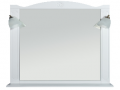 Зеркало для ванной aquarelle Corfu 105 (Корфу), белый матовый