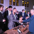 «Большая игра для топов» объединила юристов и бизнесменов за игрой в шахматы с Анатолием Карповым