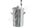 Вертикальная коптильня-цилиндр с гидрозатвором Добрый Жар