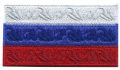 Нашивка Флаг России (в цветочках)
