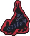 Нашивка Use a condom - Используйте презервативы