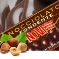 Горький шоколад с цельным фундуком Nocciolato Novi