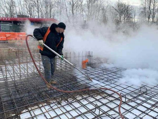 Парогенератор для строительных работ