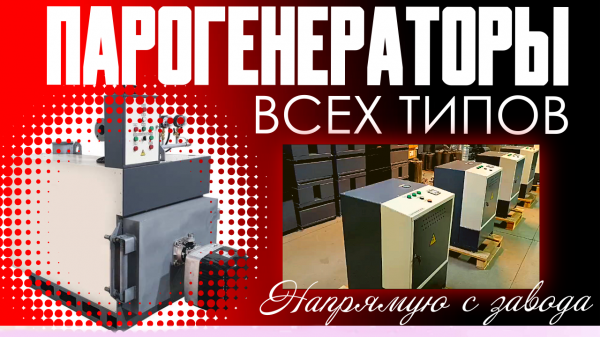 Парогенератор промышленный Москва