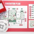 Проектирование и монтаж фотолюминесцентных планов эвакуации