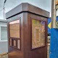 Изготовлен и отгружен пост охраны восьмигранный с тонировкой на окнах