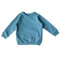 Свитшот для девочки футер 3-х нитка цвет бирюзовый