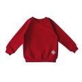 Свитшот для девочки футер 3-х нитка цвет красный