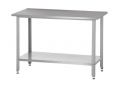 Стол производственный разделочный из нержавеющей стали для столовой, кафе, ресторана общепита.1000*600