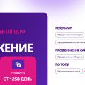 Продвижение и SEO раскрутка сайта