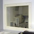 Рентгенозащитное окно ОР 2,5Pb, размер рамы 565*1065 мм со стеклом 500*1000 мм, белая