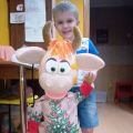 Новогодняя кукла Бычок в детском саду